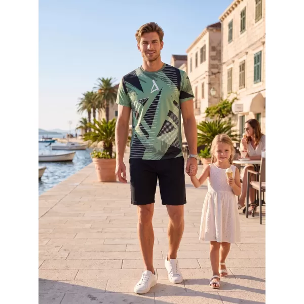  Férfi funkcionális prémium póló ALTISPORT VOJ/ALM044TR01 KHAKI/KATONAI 