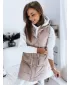Mellény DSTREET LADISA TY3289 KARAMELLA
