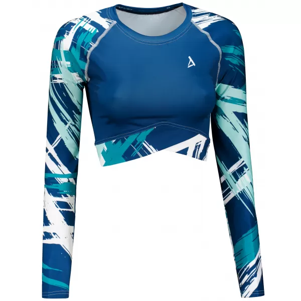  Női prémium, hosszú ujjú funkcionális crop felső ALTISPORT VOJ/ALW039TR04 SZOKÁSOK 