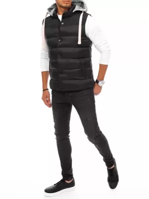 Mellény DSTREET TX3936 FEKETE