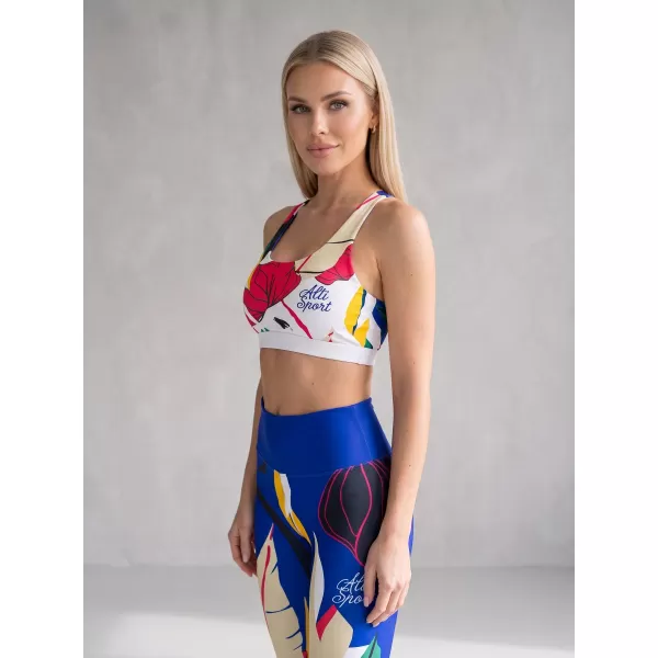  Női hosszú, prémium funkcionális leggings ALTISPORT VOJ/ALW042LEG01 KÉK 