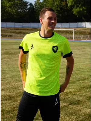 Férfi funkcionális prémium póló ALTISPORT VOJ/ALM040TR01 NEON SÁRGA