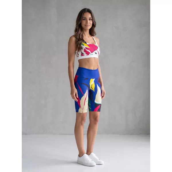  Női prémium funkcionális leggings térd felett ALTISPORT VOJ/ALW042LEG02 KÉK 