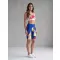 Női prémium funkcionális leggings térd felett ALTISPORT VOJ/ALW042LEG02 KÉK