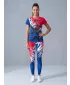 Női hosszú, prémium funkcionális leggings ALTISPORT VOJ/ALW036LEG01 OROSZLÁN