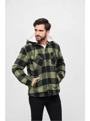 Kabát BRANDIT LUMBER BD3172 FEKETE/OLAJBOGYÓ