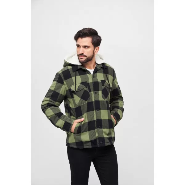  Kabát BRANDIT LUMBER BD3172 FEKETE/OLAJBOGYÓ 
