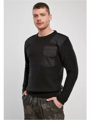 Férfi pulóver BRANDIT MILITARY BD5018 FEKETE