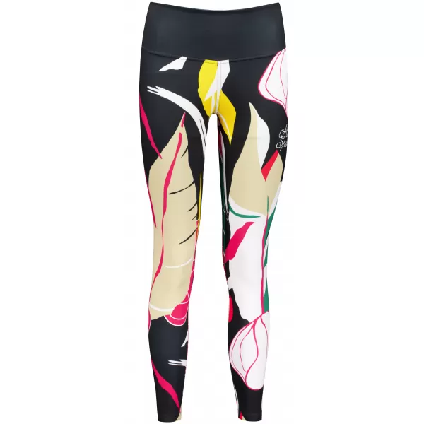  Női hosszú, prémium funkcionális leggings ALTISPORT VOJ/ALW042LEG01 FEKETE 