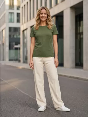 Női póló ALTISPORT NoPrint NP/ALW331 KHAKI