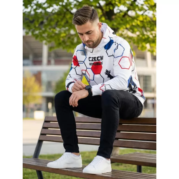  Férfi prémium funkcionális pulóver ALTISPORT VOJ/ALM036MI01 HEXA WHITE 