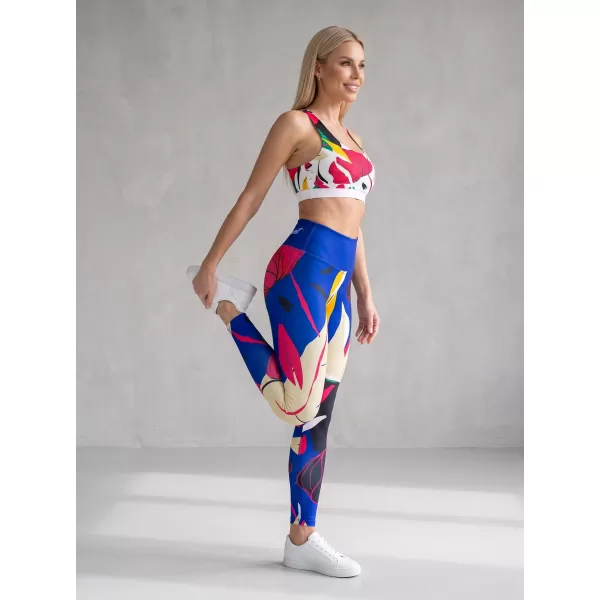  Női hosszú, prémium funkcionális leggings ALTISPORT VOJ/ALW042LEG01 KÉK 