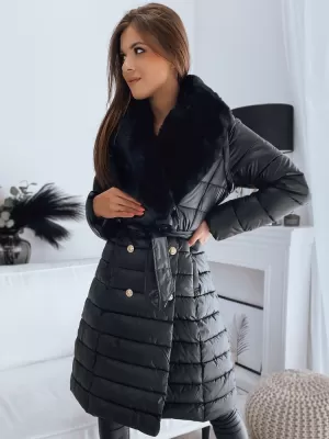 Kabát DSTREET MADAME TY3154 FEKETE