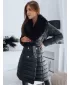 Kabát DSTREET MADAME TY3154 FEKETE
