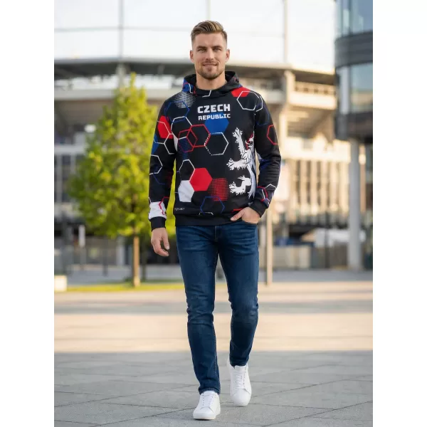  Férfi prémium funkcionális pulóver ALTISPORT VOJ/ALM036MI01 HEXA BLACK 