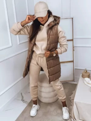 Mellény DSTREET ARAS TY2852 KARAMELLA