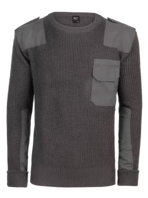 Férfi pulóver BRANDIT MILITARY BD5018 ANTRACIT