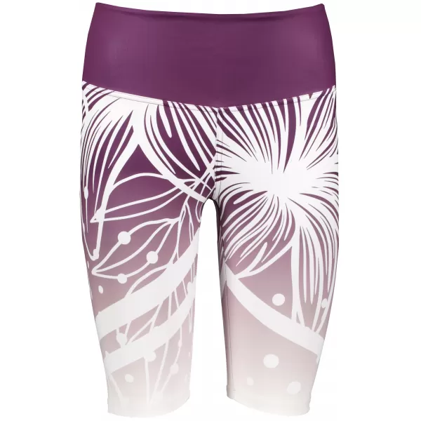  Női prémium funkcionális leggings térd felett ALTISPORT VOJ/ALW045LEG02 LILA/FEHÉR 