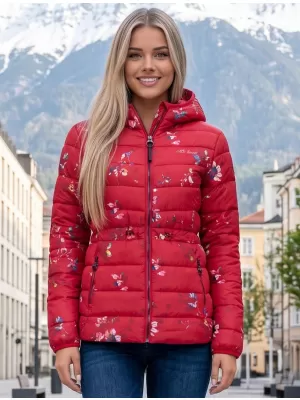 Női kabát ALTISPORT DARCIA PIROS
