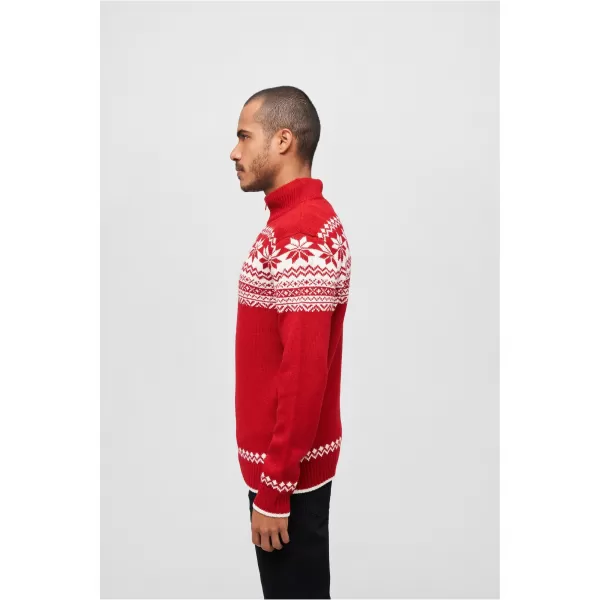  Férfi pulóver BRANDIT TROYER NORWEGER BD5029 PIROS 