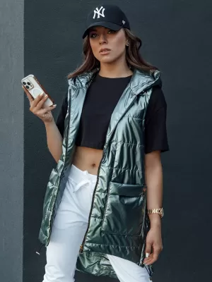 Mellény DSTREET JESS TY4454 ZÖLD