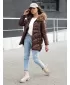 Női kabát DSTREET WINTERCHIC KARAMELLA