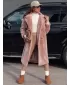 Télikabát DSTREET LUXERII RÓZSASZÍN
