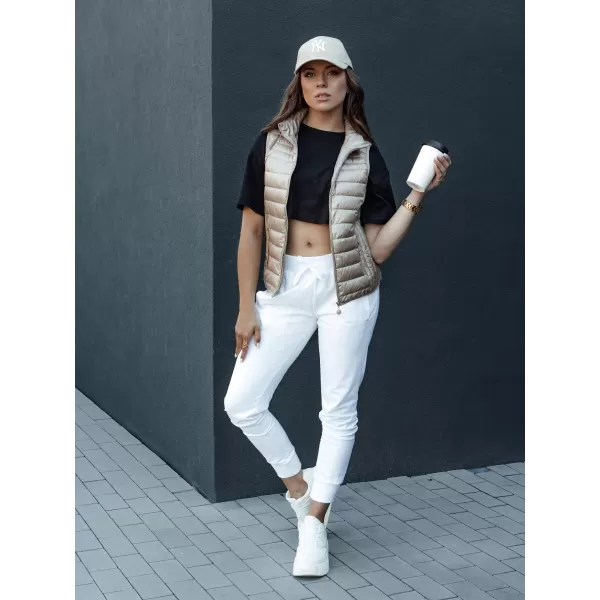  Mellény DSTREET STYLISHZ TY4439 KARAMELLA 