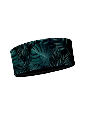 Gyermek sport fejpánt MONSTERA BLACK WAMU
