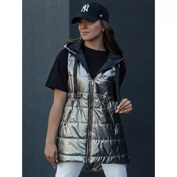  Mellény DSTREET PIXIECODE TY4437 SÖTÉTSZÜRKE 