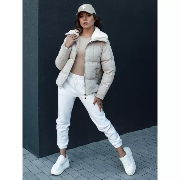  Női kabát DSTREET TRENDYGLAM TY4358 BÉZS 