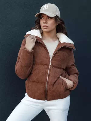 Női kabát DSTREET TRENDYGLAM TY4360 KARAMELLA