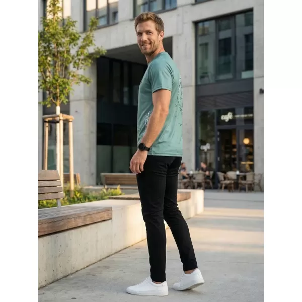  Férfi funkcionális prémium póló ALTISPORT VOJ/ALM004TR01 KHAKI/KATONAI 