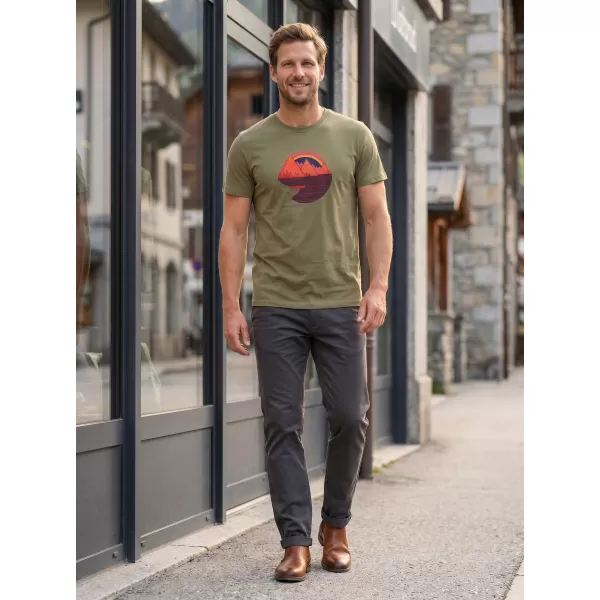  Férfi póló ALTISPORT ALM186129 KHAKI 