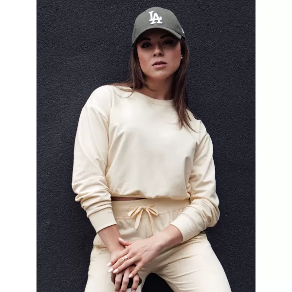  Női pulóver DSTREET CASUALVIBE BÉZS 