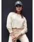 Női pulóver DSTREET CASUALVIBE BÉZS