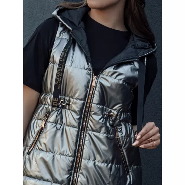  Mellény DSTREET PIXIECODE TY4437 SÖTÉTSZÜRKE 