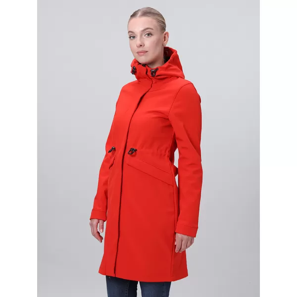  Női softshell kabát LOAP LUNARA PIROS 