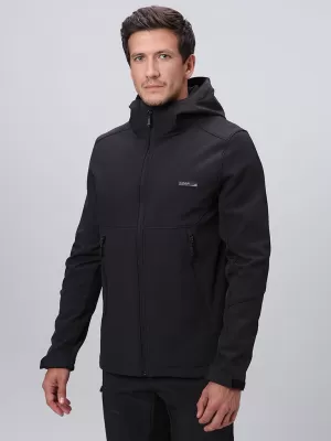 Férfi softshell kabát LOAP LUCAS FEKETE