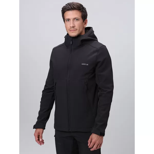  Férfi softshell kabát LOAP LUCAS FEKETE 