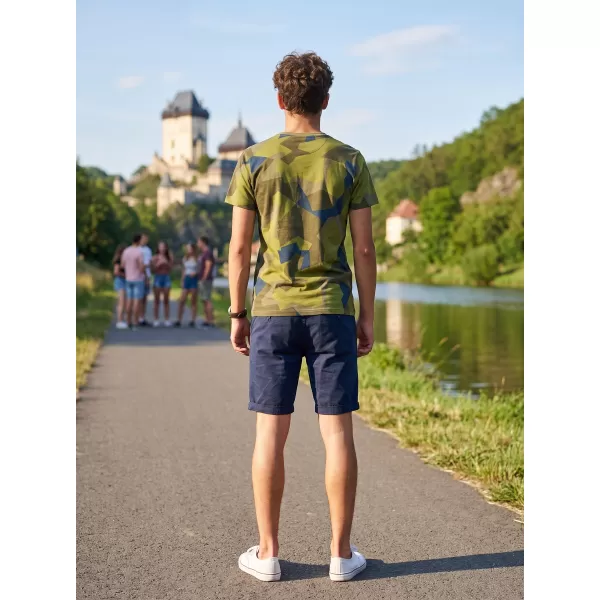  T -póló BRANDIT T BD6017 SVÉD CAMO 