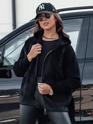 Női kabát DSTREET KATHERINE FEKETE