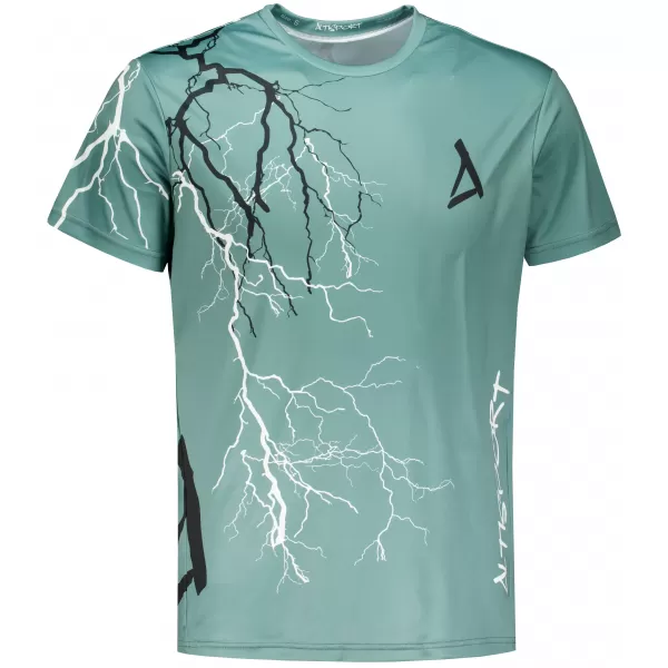  Férfi funkcionális prémium póló ALTISPORT VOJ/ALM004TR01 KHAKI/KATONAI 
