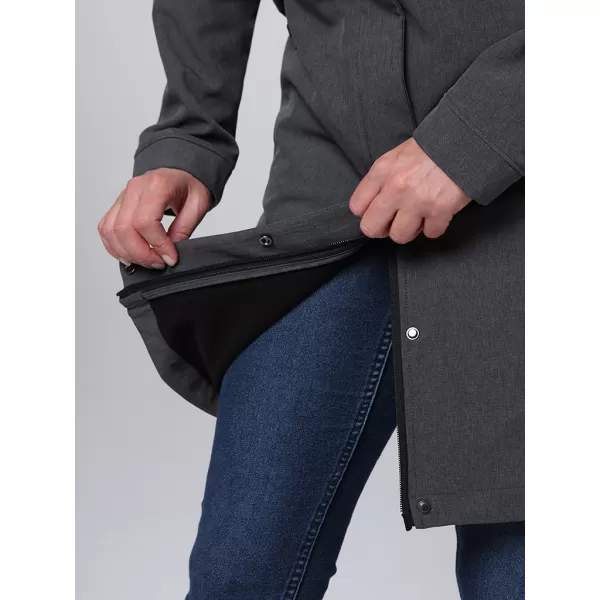  Női softshell kabát LOAP LUNARA SÖTÉTSZÜRKE 