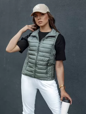 Mellény DSTREET STYLISHZ TY4448 ZÖLD