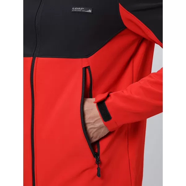  Férfi softshell kabát LOAP LUCAS PIROS 