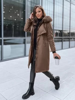 Kabát DSTREET LUSTER TY3956 KARAMELLA