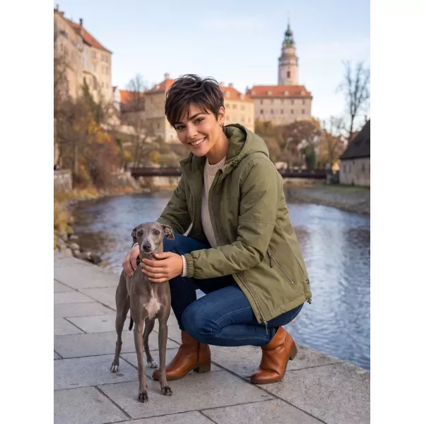  Női kabát BRANDIT BD33114 OLAJBOGYÓ 