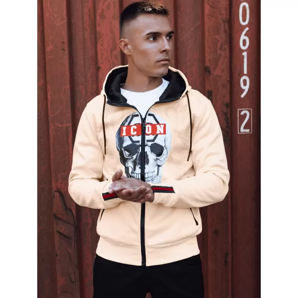  Férfi pulóver DSTREET BÉZS 