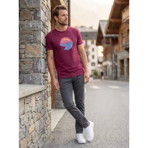  Férfi póló ALTISPORT ALM186129 FUKSZIA 